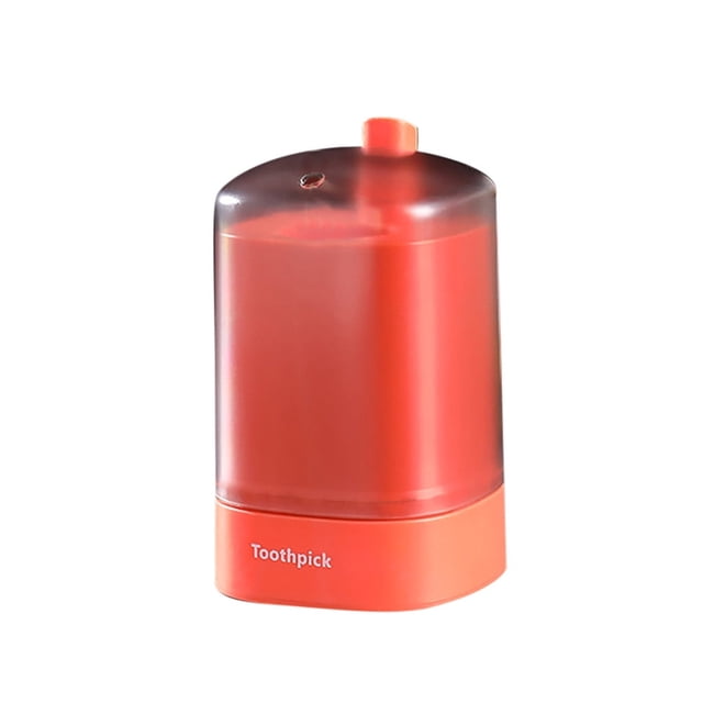 Harpily Clearance Dinnerware Automatic Pop-up Toothpick Box Holder Container Portable Toothpick Dispenser