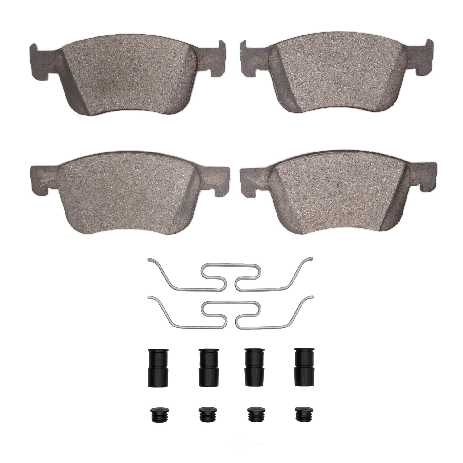 Dynamic Friction Company 1551-2115-01 DFC 5000 Advanced Brake Pads - Ceramic and Hardware Kit - OE
