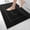 Black, variant on Softlife Bathroom Rug Soft Absorbent Microfiber Bathroom Rugs Washable Bath Mat,24"x36",Gray