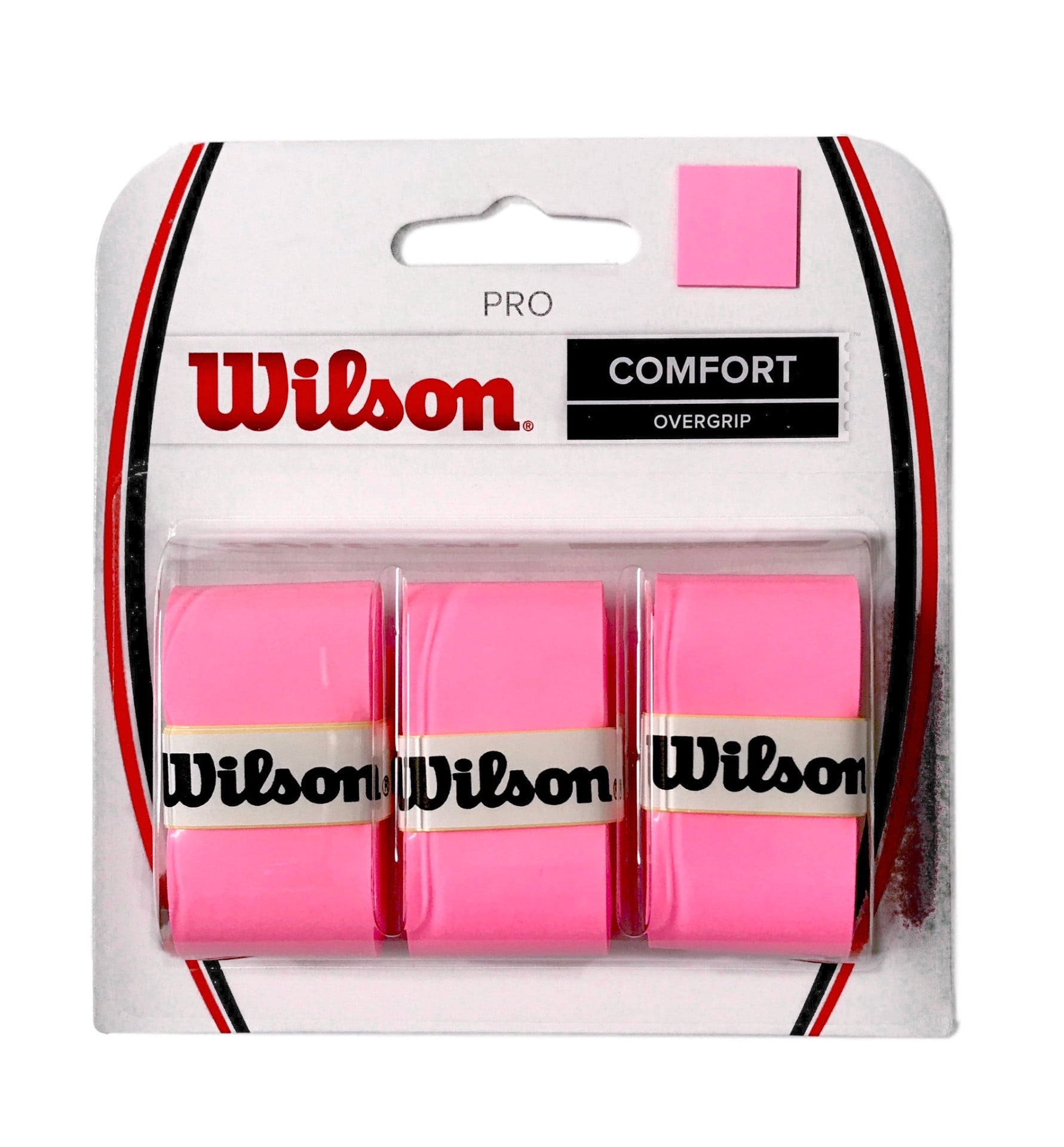 Wilson Pro Sensation Comfort Tennis Raquet Overgrip 3-Pack Silver 