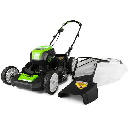 Greenworks Pro 21-Inch 80V Cordless Lawn Mower, Battery Not Included,
