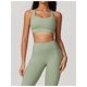 thumbnail image 4 of Conjuntos de entrenamiento for mujer, 2 piezas, sujetador deportivo, camiseta sin mangas, polainas de cintura alta, gimnasio, yoga, ropa activa, camiseta de entrenamiento for mujer, 4 of 7