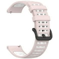 thumbnail image 2 of 22mm Smart Sports Watch Two-Color Silicone Replacement Strap, Breathable, Lightweight, Sweat & Water Resistant, Versatile for Various Occasions, 2 of 5