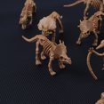 thumbnail image 4 of KAKOWELY 12pcs Assorted Dinosaur Skeleton Models Figures for Kids,3.58"X1.18"X1.65", 4 of 5