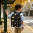 thumbnail image 6 of Sun and Moon Gothic Pattern 17" School Backpacks for Teens,Waterproof Oxford Fabric,S-Shape Padded Straps for School,Travel,Hiking,Camping, 6 of 6
