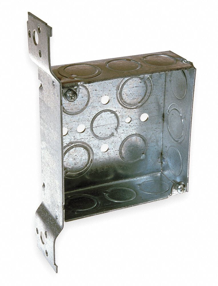 Raco Electrical Box,Square,4 X 1-1/2 in.  196