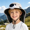 thumbnail image 5 of Womens Sun Hat Solar Powered Kids Sun Hat with Neck Shield and Wide Brim Outdoor Sun Beach Hat, 5 of 6