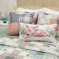 thumbnail image 5 of Donna Sharp April Patch 2PC Pieced Cotton Decorative Pillow Set, 5 of 5