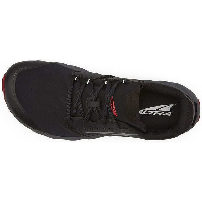 Altra Superior 5 Men's Trail Shoes - Black/Red, Size 12.5