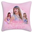 thumbnail image 3 of Fundas de almohada de dibujos animados T-Taylors, funda de cojín decorativa para sofá, hogar, impresión a doble cara, corta, de felpa, linda S-Swifts, 3 of 5