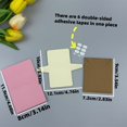 thumbnail image 3 of KUNPENG Thank You Cards with Envelopes, DIY Handmade Greeting Cards for Kids to Draw, Creative Mothers Day Card and Father's Day Gift for Parents, Personalized Blank Cards, Pink & Kraft, 3 of 5