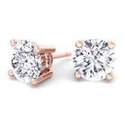 Jared - 0.75 Carat Round Cut Classic Diamond Studs