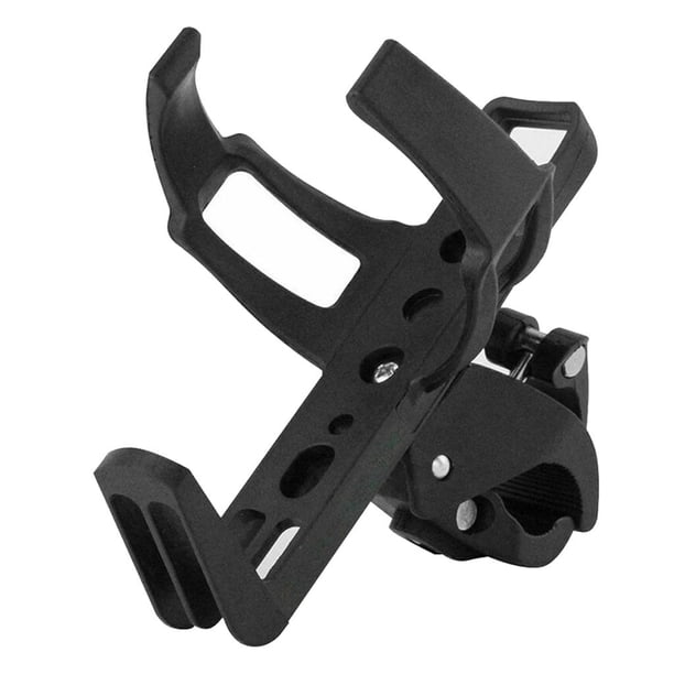 Jaula de botella de agua de bicicleta giratoria de 360 degree soporte de bebida de taza para ciclismo para cochecito de bicicleta de carretera d - Negro Modelo 2 Baoblaze Portabidón para bicicleta