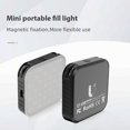 thumbnail image 2 of Magnetic Pocket LED Video Light Photography Fill Light 2500K-9000K Dimmable Video Conference Light for Computer Tablet Mobile Phone DSLR Camera Built-in Battery with Clip & Cold Shoe Adapter, 2 of 8
