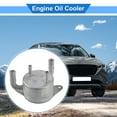 thumbnail image 2 of Enfriador de aceite de motor compatible para Mazda 5 2012-2015 tono plateado de aleación de aluminio, 2 of 6