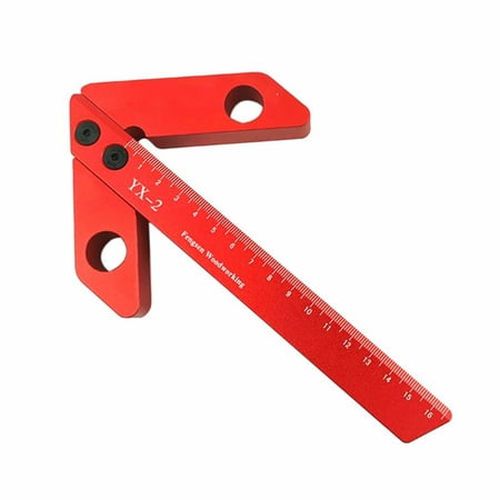 

Summer Clearance 2023! YOHOME Woodworking 45/90 Degree Right Angle Line Gauge Center Scrib.e Tool Ruler Gauge
