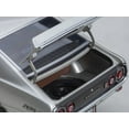 thumbnail image 4 of Nissan Skyline 2000GT-R (KPGC110) RHD (Right Hand Drive) Silver Metallic 1/18 Model Car by Autoart, 4 of 6