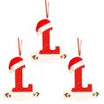 thumbnail image 2 of Navidad Little Red Hat Carta Colgante DIY Escribible Nombre 26 Carta Colgante Wmkox8yii gf6301, 2 of 4