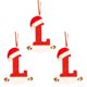 thumbnail image 2 of Navidad Little Red Hat Carta Colgante DIY Escribible Nombre 26 Carta Colgante Wmkox8yii gf6301, 2 of 4