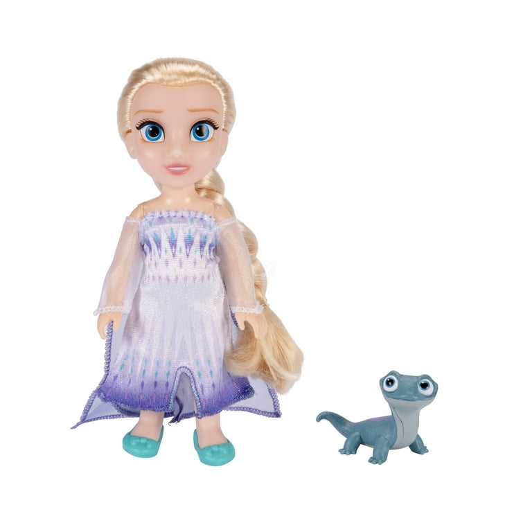 Disney s Frozen Ice and Snow 6 inch Elsa Petite Doll Set with Two Dress and Accessories Walmart