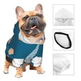thumbnail image 3 of Honeii Nurse Doctor Gnomes Print Small Dog Hoodies Pet Hooded Sweatshirts Fall Winter Puppy Cat Sweaters Warm Clothes for Small Dogs Outfits Costume-XX-Large, 3 of 7