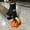 Orange, variant on Viflosae Scooter Wheel Chock Parking Stand Fixed Dock Heavy Duty Anti Tip Floor Mount Fits 100mm 120mm Kick Scooter Wheels Garage Storage Use