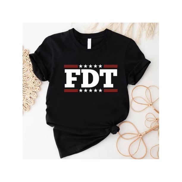 Camiseta "F*ck Trump", anti-Trump, anti-MEGA, para presidente, divertida camiseta política de FDT, regalo demócrata