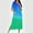 Sky Blue, variant on Sakmal Zip Up Womens Nightgowns MooMoo Mumu Dress Short Sleeve with Pockets Crew Neck Purple Nightgowns for Women S