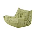 thumbnail image 2 of Sofá de suelo sin brazos, sofá perezoso, moderno, transpirable, para ahorrar espacio, de una plaza, para el hogar, sala de estar, oficina, habitación Verde, 2 of 8