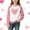 Pink, variant on Tdoqot Girls Heart Print Sweatshirt- Casual Long Sleeve Pullover Cute Kids Spring Tops Hot Pink Size 4-14
