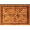 thumbnail image 1 of Ahgly Company Indoor Rectangle Oriental Orange Industrial Area Rugs, 7' x 9', 1 of 4