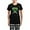 With Checker Pant, variant on CafePress - St Patricks Day - Women's Short Sleeve Print T-Shirt and Pants Dark Cotton Pajama Set