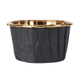 thumbnail image 1 of Wosthever 50 piezas Cupcake Liner impermeable resistente al calor hogar café restaurante panadería cocina pastel Muffin tazas para hornear suministros Herramientas y accesorios para hornear Negro Wosthever HA081885-10, 1 of 6