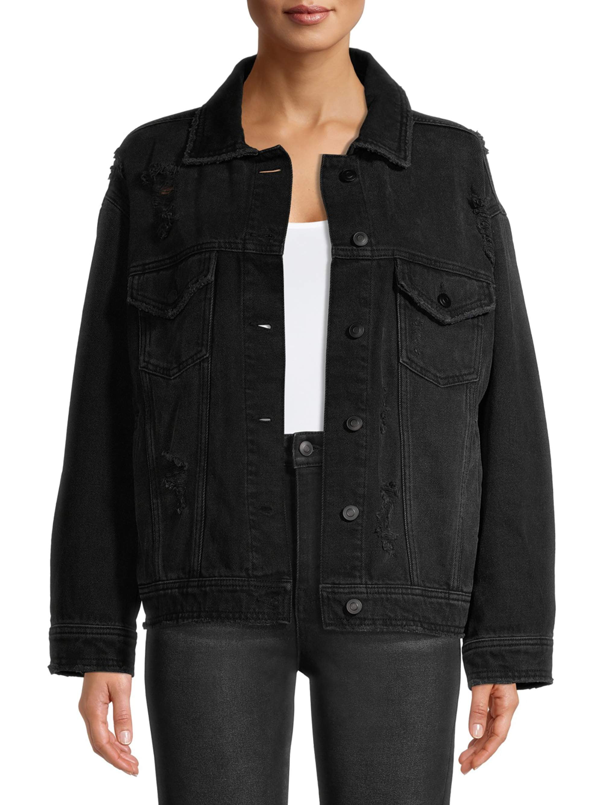 No Boundaries Juniors' Denim Jacket 