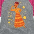 thumbnail image 3 of Encanto - All Ears Dolores - Toddler & Youth Girls Raglan Graphic T-Shirt, 3 of 4