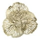 thumbnail image 5 of Decoración De Pared De Metal Escultura De Pared De Flor De Ginkgo Decoración De Pared De Metal Escultura De Pared 3D De Hierro De Flor De Ginkgo Triangular Moderna Y Elegante, 5 of 7