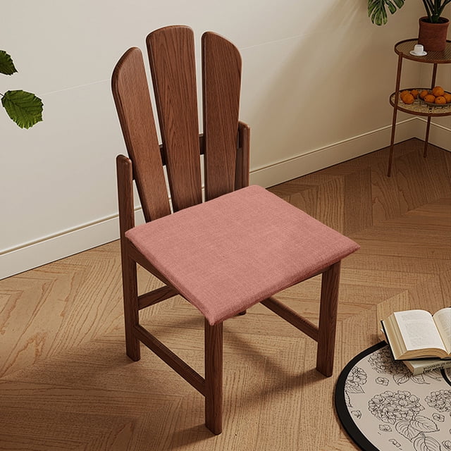 Cojín de refuerzo de algodón y lino | Soporte lumbar para silla de oficina | Almohadilla cuadrada para asiento de silla de escritorio, coche, patio, yoga | Lino duradero | Cojín decorativo cómodo