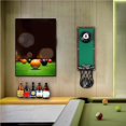 thumbnail image 2 of Abridor De Forma De Billar Abridor Magnético Con Colector Abrebotellas De Pared Duradero Para Cocina Bar Patio Padre Amigo Navidad Cerveza Amantes Regalo Serendint HA027861-02, 2 of 7