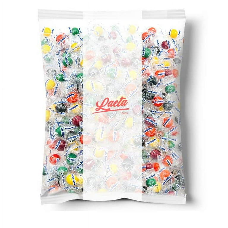 【Candy】 LaetaFood Jawbreakers Jaw Busters Mini Hard Candy, Fruit