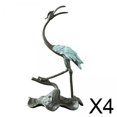 thumbnail image 1 of 4x Quemador De Incienso Símbolo De La Té Mascota Decoración De Escritorio Decoraciones Incensario De Grúa 8,2x3,3x3,3 Cm, 1 of 8