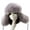 Grey, variant on Delayuji Winter Hats for Women Faux Snow Trapper Hat with Ear for Skiing Head Circumference Snow Hats for Women One Size Black