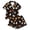 hgg015-Gold, variant on Ounisa Halloween Pajama Sets for Women 2 Piece Ghost Pumpkin Print Shirts and Shorts Button Down Short Sleeve Sleepwear