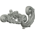thumbnail image 2 of Ekena Millwork 11"W x 5 1/2"H x 1"P Monique Scroll Onlay, Left, 2 of 6