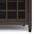 thumbnail image 6 of Simpli Home Connaught 60 inch Wide Solid Wood Traditional Sideboard Buffet in Chestnut Brown, 6 of 14