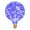 Blue, variant on LINLIN G95 Vintage Edison Bulb,LED Multicolor Firework Light Bulb E27 Base 3W 300LM Antique Filament Globe Spiral Design LED Lights for Home Festival Decorative