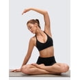 thumbnail image 5 of CRZ YOGA Butterluxe V Neck Racerback Sports Bra For Women, 5 of 7