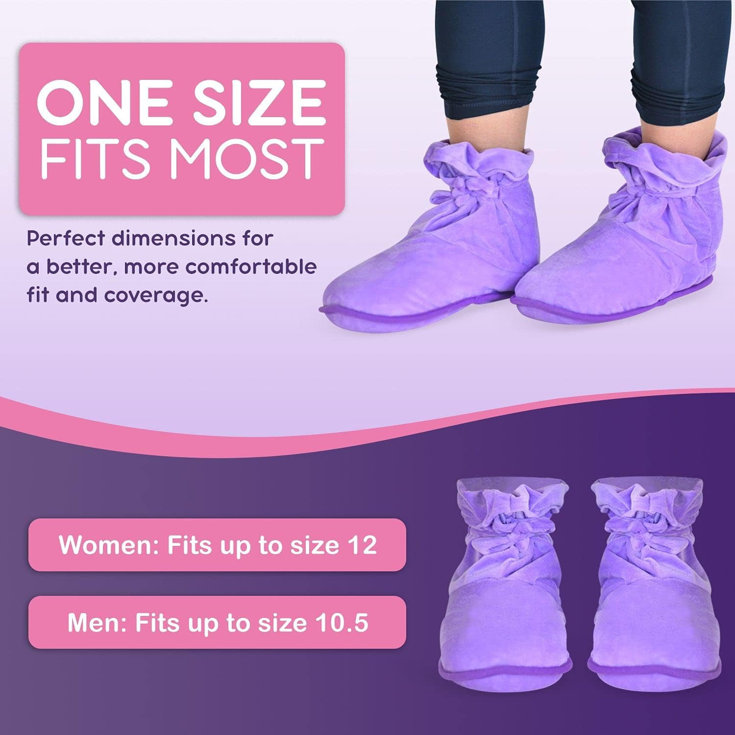 Microwave Heated Slippers