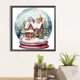 thumbnail image 2 of Pintura de diamante 5D FLhrweasw bricolaje casa de Navidad bola de cristal decoración del hogar, 2 of 9
