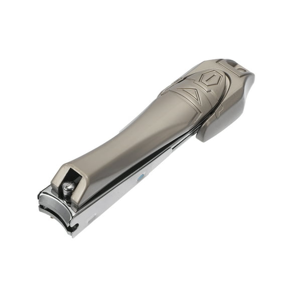 Unique Bargains 1 Pc Fashion Nail Clipper Toenail Clippers Large Silver Tone