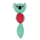 thumbnail image 2 of Juguete para perros de dibujos animados con sonido chirriante, juguete para masticar para perros, juguete de peluche para perros resistente a las mordeduras para perros pequeños Azul, 2 of 9